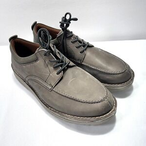 Clarks Men's Eastridge Moc Grey Leather US 11W